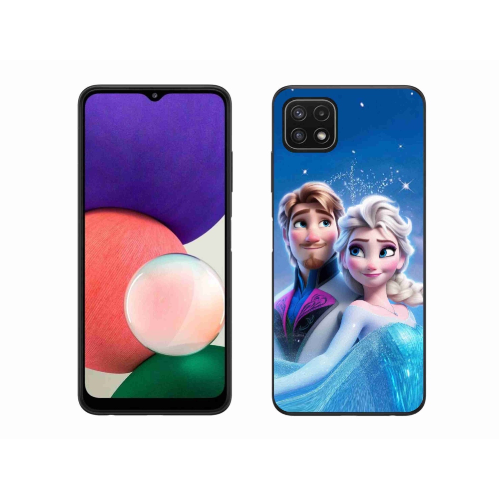 Gélový kryt mmCase na Samsung Galaxy A22 5G - ľadové kráľovstvo 1