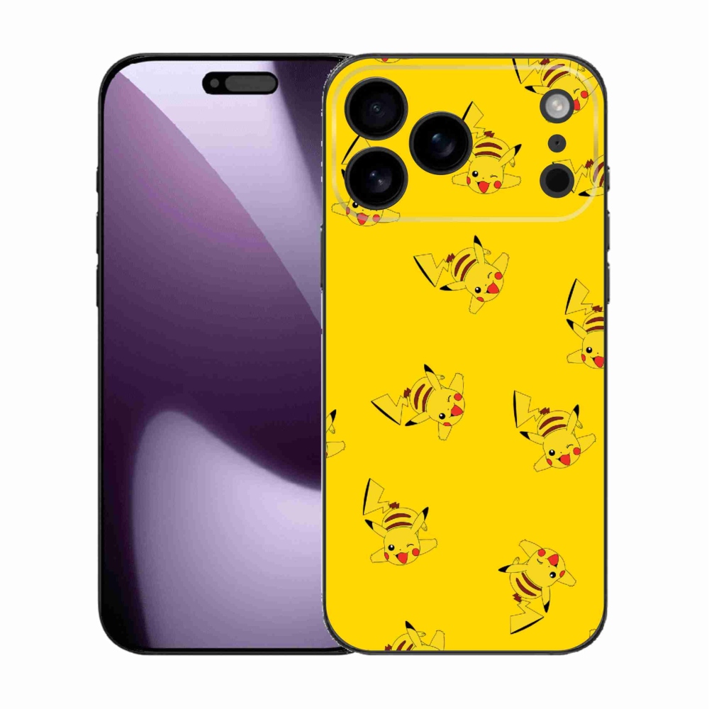 Gélový kryt mmCase na iPhone 17 Pro Max - pikachu