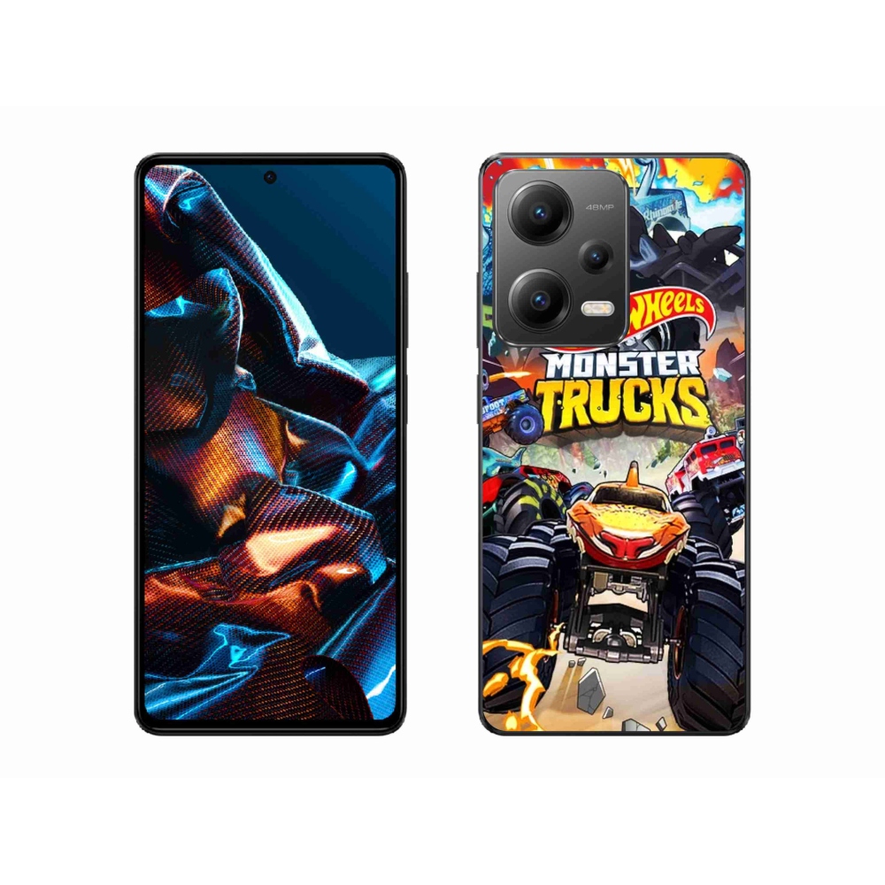 Gélový kryt mmCase na Xiaomi Redmi Note 12 Pro 5G - hot wheels 2