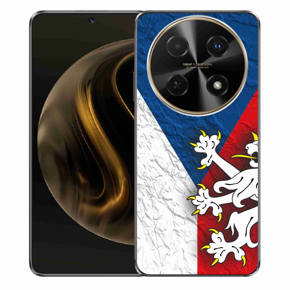 Gélový kryt mmCase na Huawei Nova 12i - slovenská vlajka 1