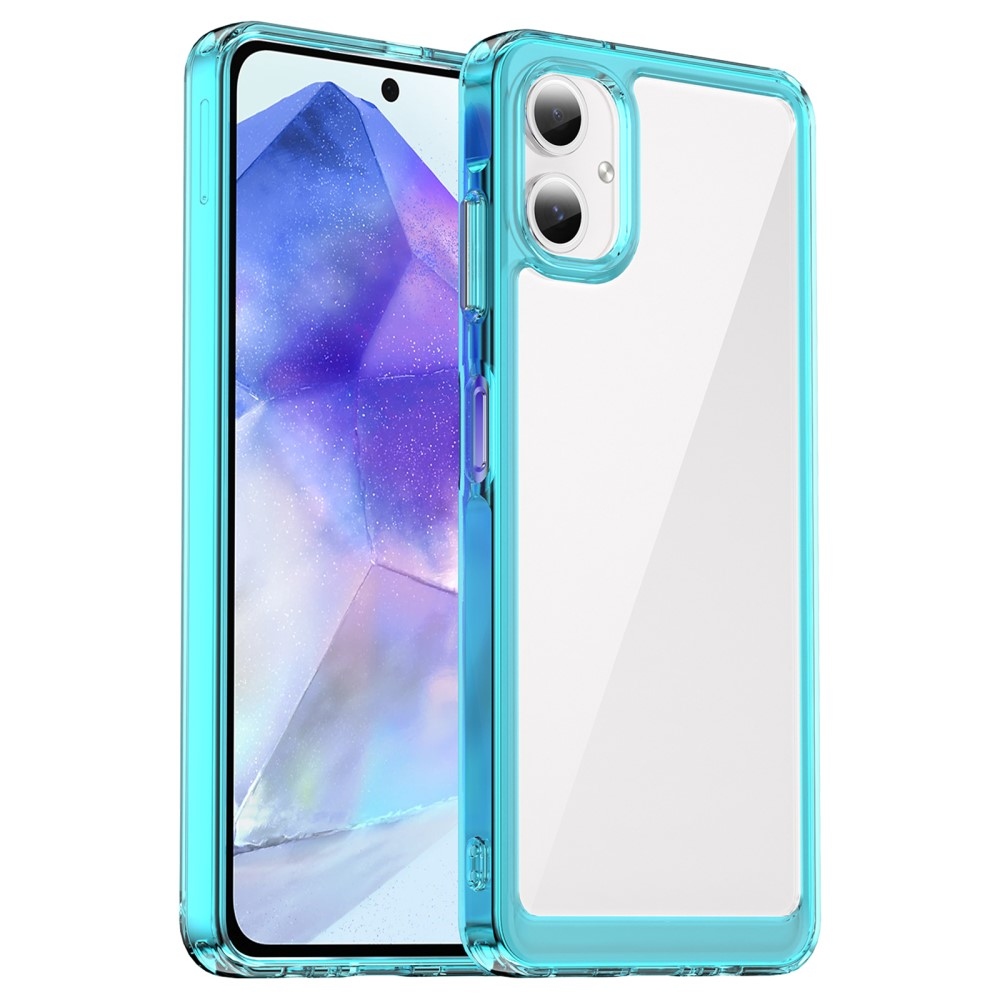Gélový obal s pevným chrbtom na Samsung Galaxy A06 4G - svetlomodrý