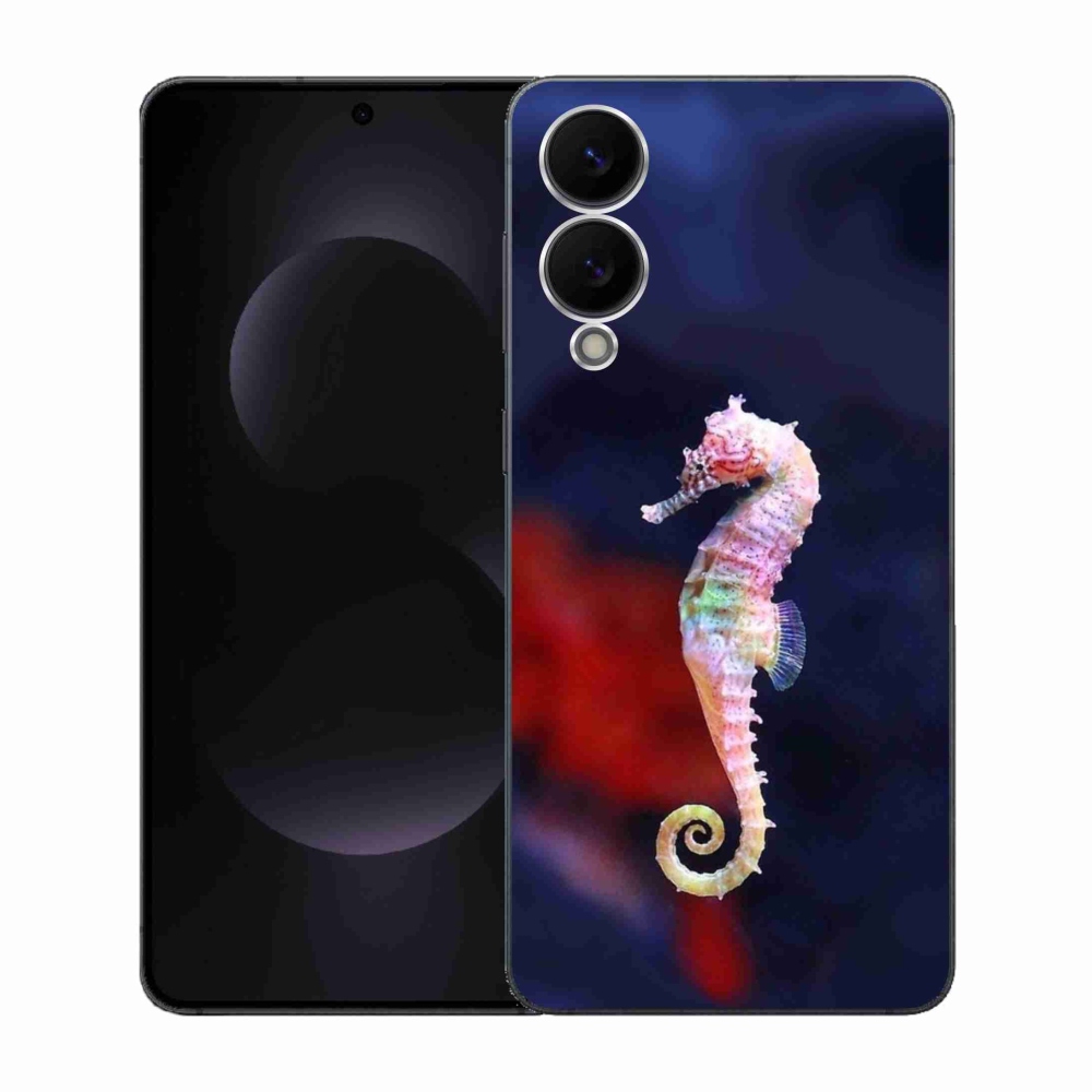 Gélový kryt mmCase na Samsung Galaxy S25 Edge - morský koník