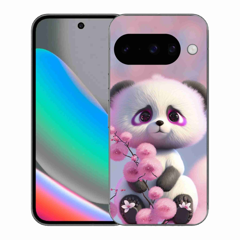 Gélový kryt mmCase na Google Pixel 10 - roztomilá panda 1