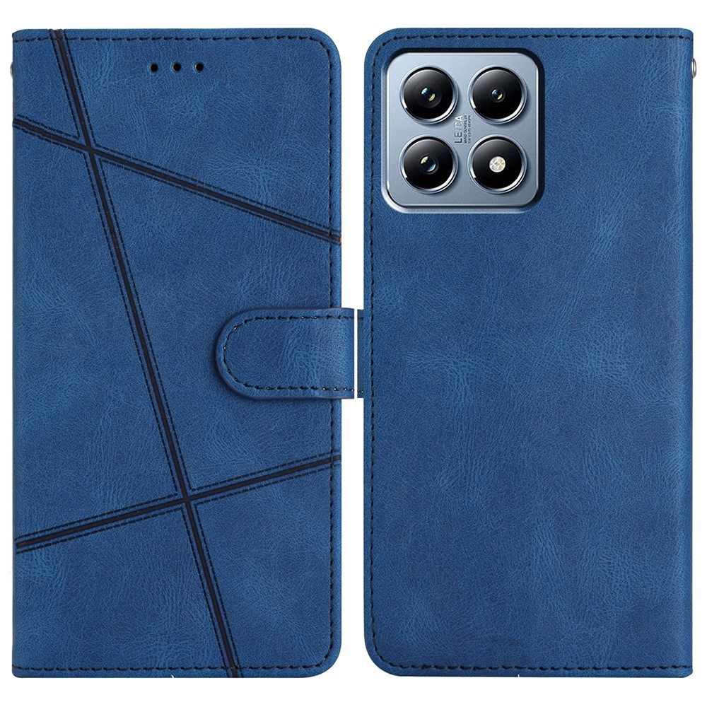 Line knižkové púzdro na Xiaomi 15T Pro - modré