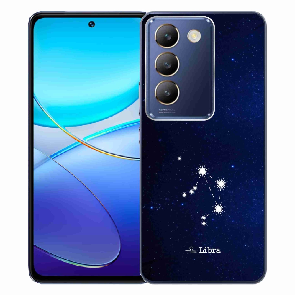 Gélový kryt mmCase na Vivo V40 SE 4G/5G - súhvezdie Váhy