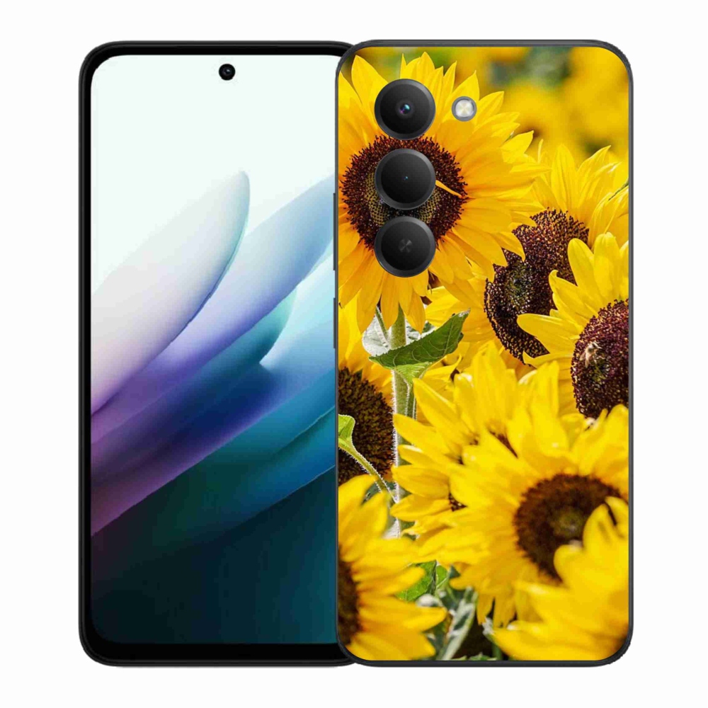 Gélový kryt mmCase na Xiaomi Redmi 15 4G/5G (171mm) - slnečnica