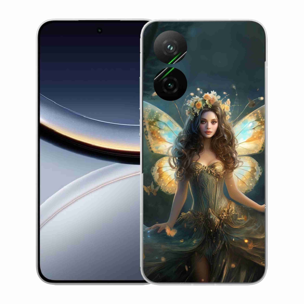 Gélový kryt mmCase na Xiaomi Poco F7 5G - motýlia žena