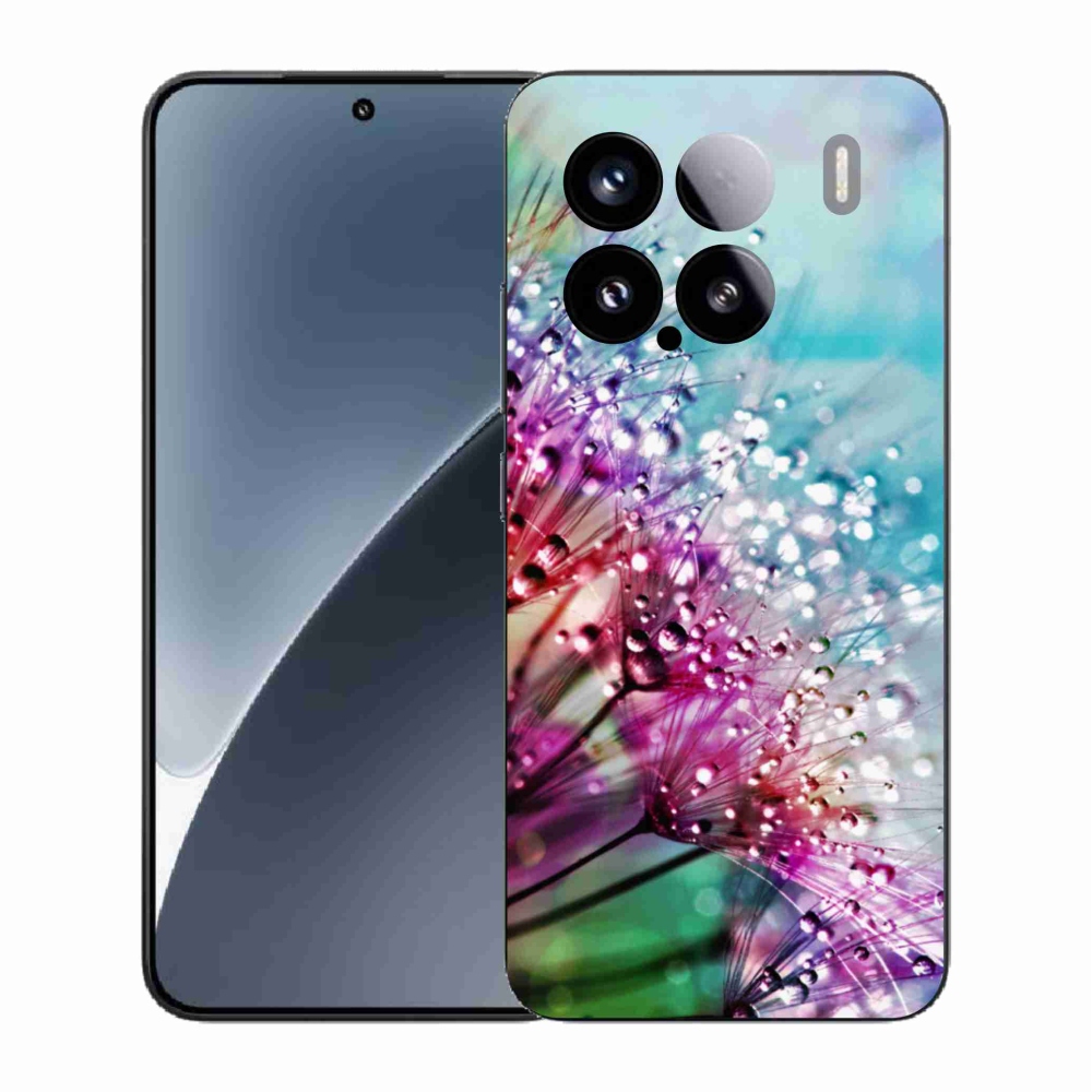 Gélový kryt mmCase na Xiaomi 15 - farebné kvety
