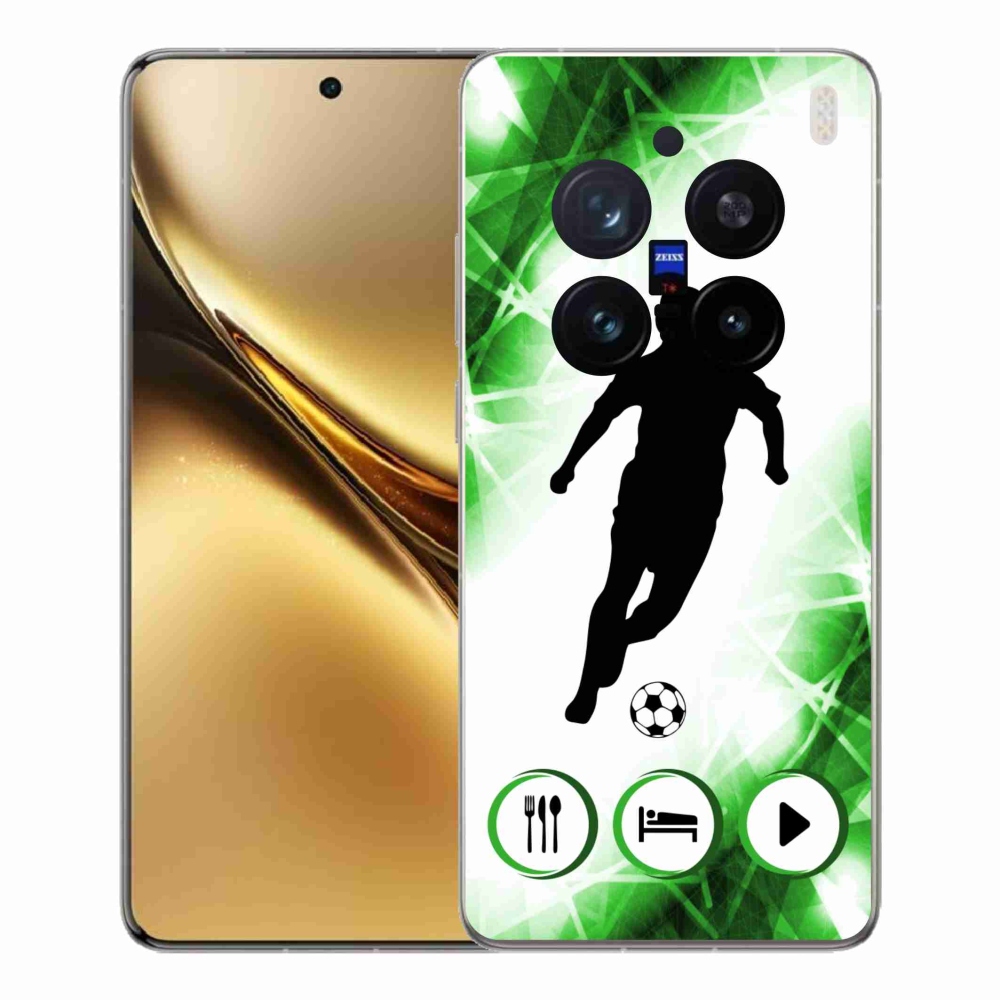 Gélový kryt mmCase na Vivo X200 Pro 5G - futbalista