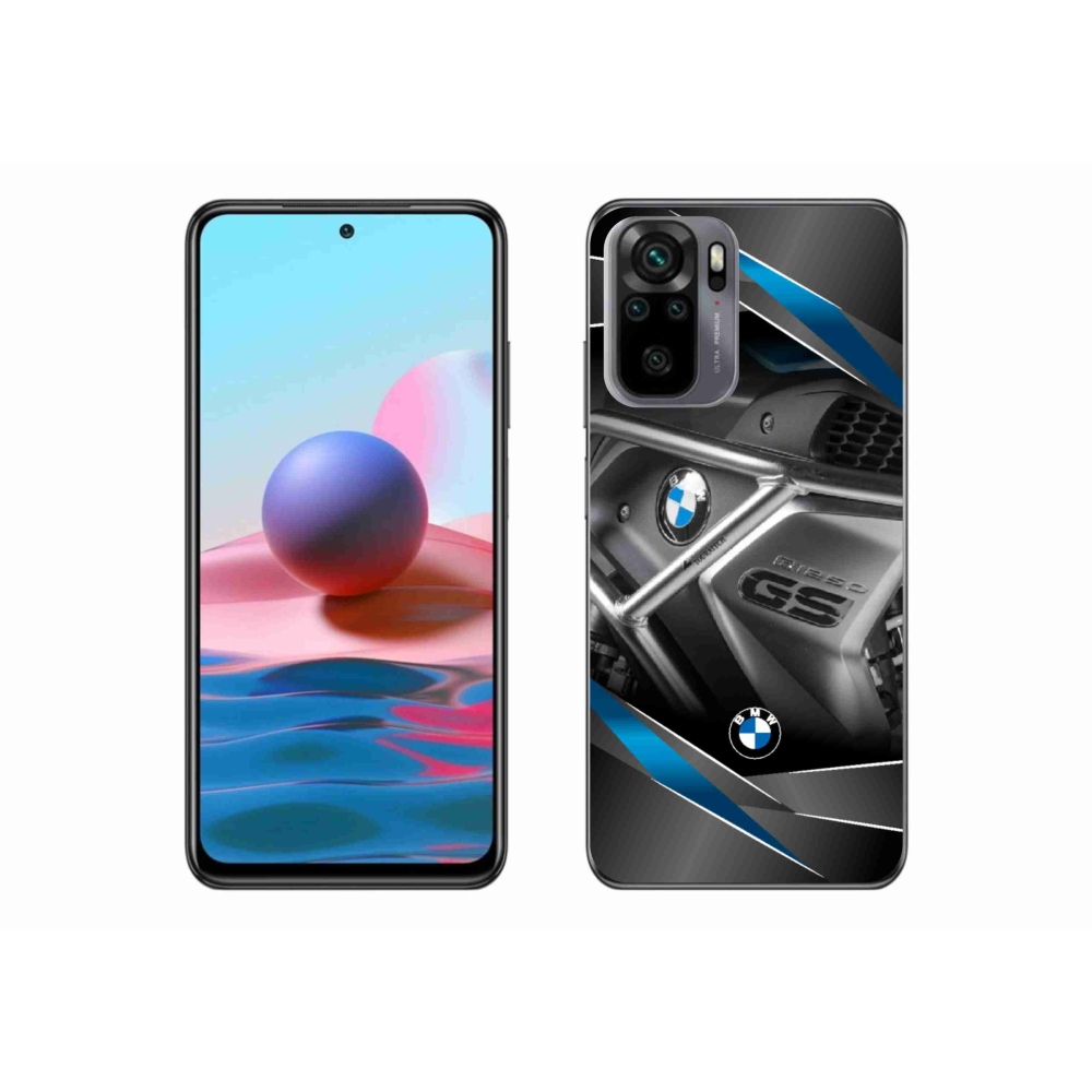 Gélový kryt mmCase na Xiaomi Redmi Note 10S - motorka bmw