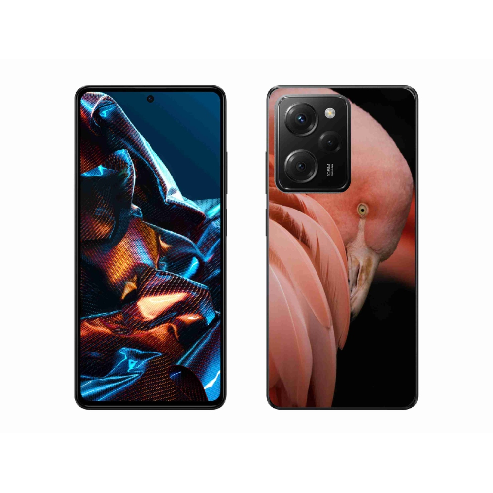 Gélový kryt mmCase na Xiaomi Poco X5 Pro 5G - plameniak 3