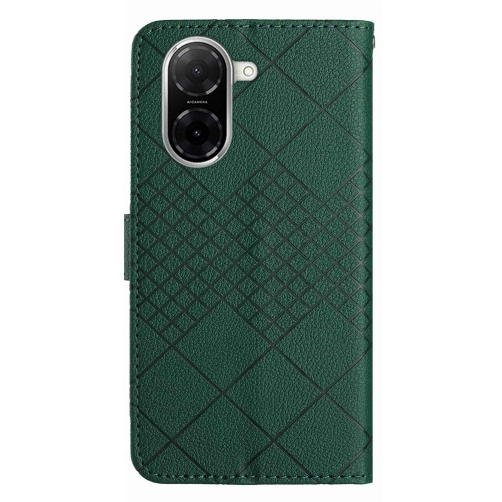Folio knižkové púzdro na Xiaomi Redmi A5 (173.45x79.35x8.45mm) - zelené