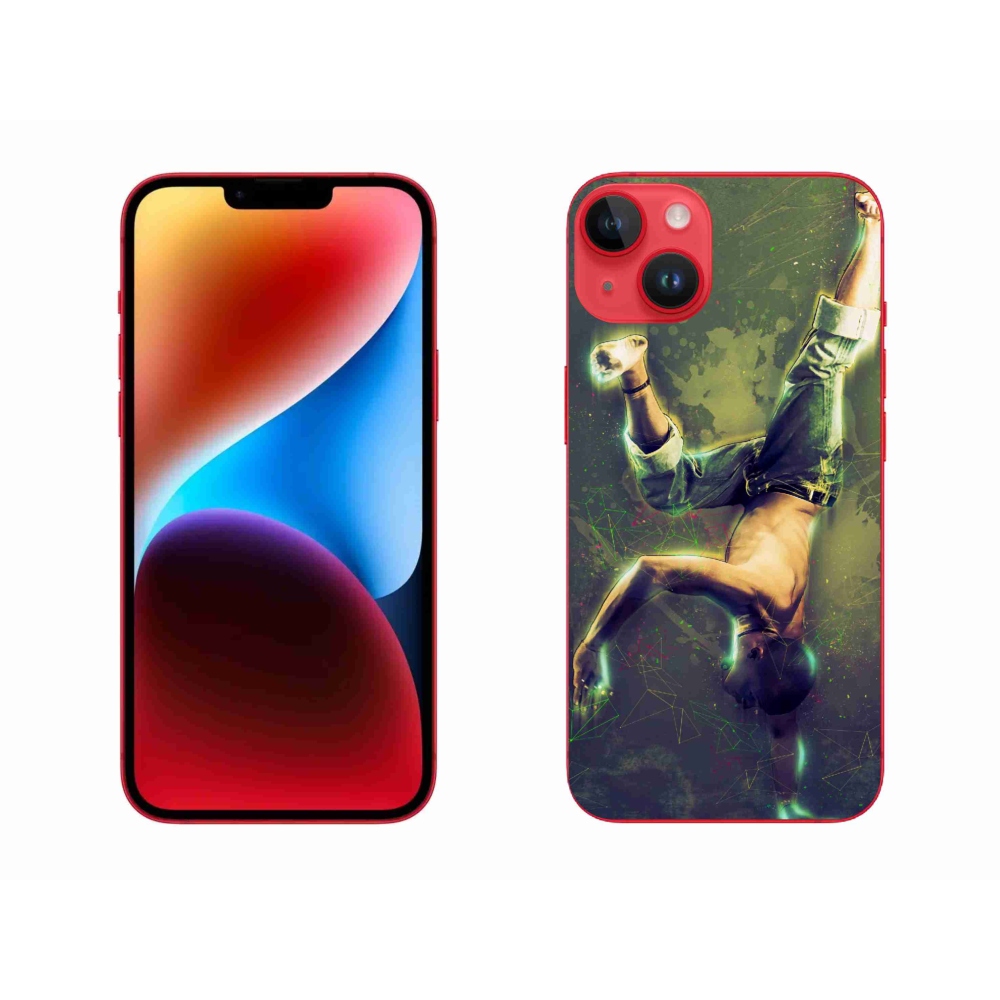 Gélový kryt mmCase na iPhone 14 Plus - breakdance