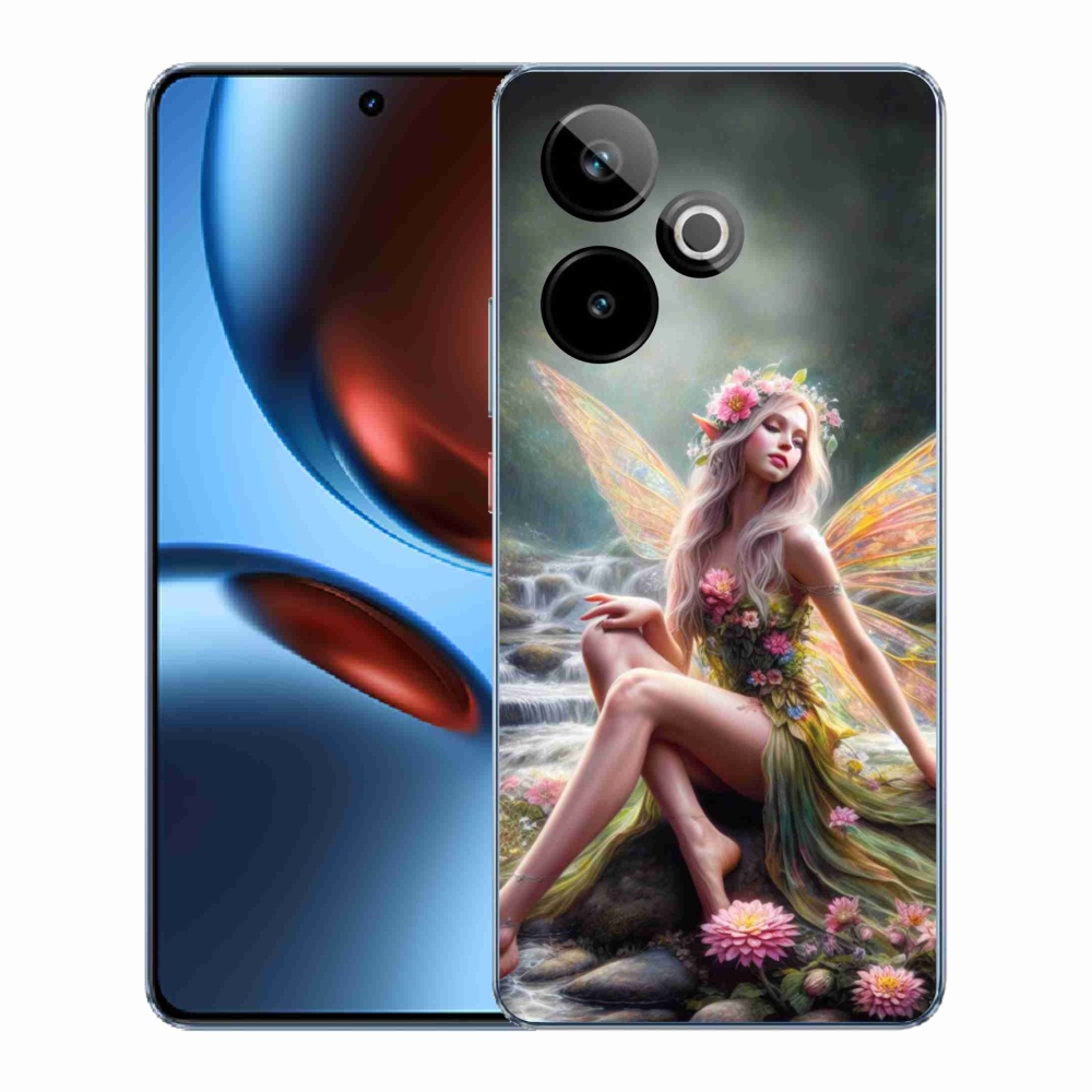Gélový kryt mmCase na Realme GT 7 5G/GT 7T 5G - motýlia žena 1