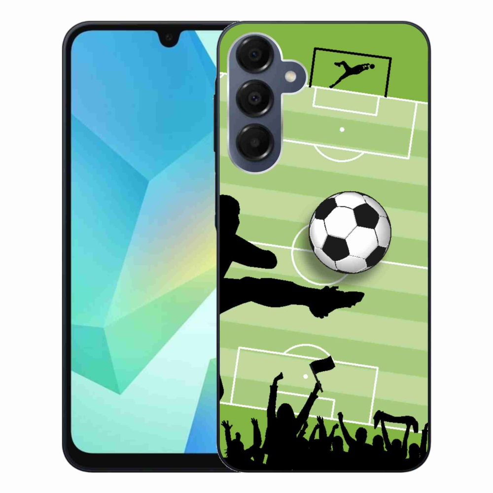 Gélový kryt mmCase na Samsung Galaxy A16 4G/5G - futbal 3