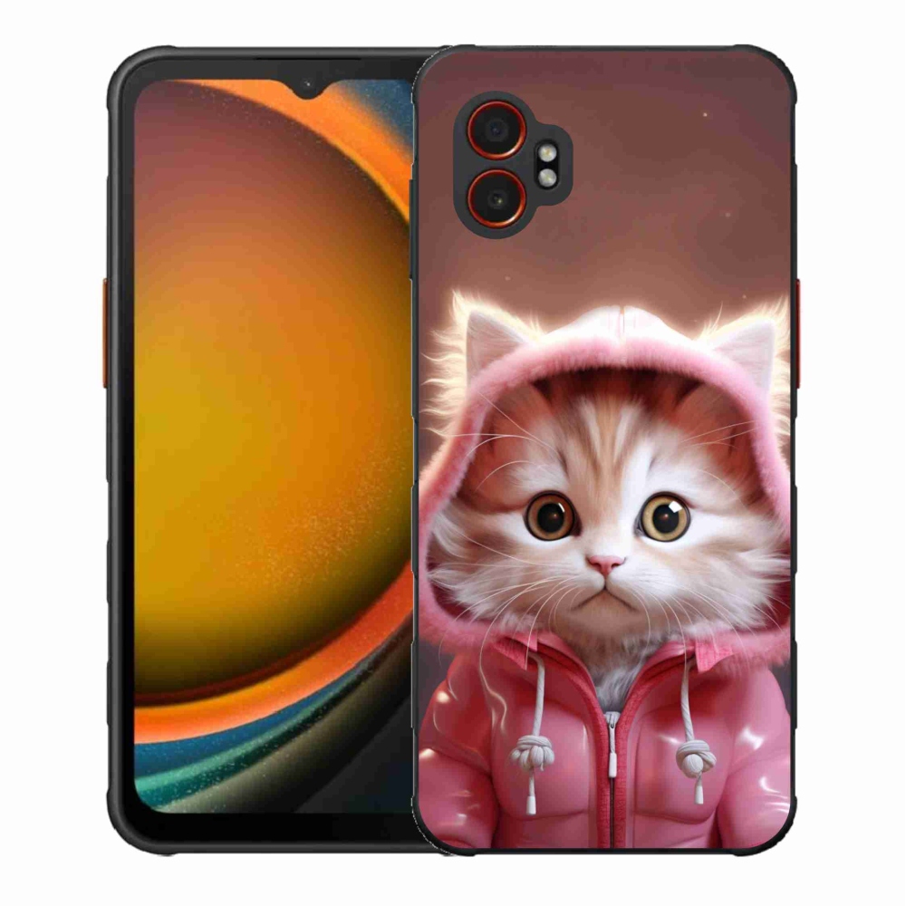 Gélový kryt mmCase na Samsung Galaxy Xcover 7 Pro - roztomilé mačiatko 3