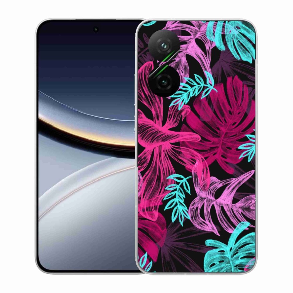 Gélový kryt mmCase na Xiaomi Poco F7 5G - kvety 1