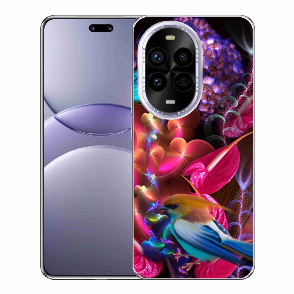 Gélový kryt mmCase na Huawei Nova 13 Pro 5G - farebné kvety