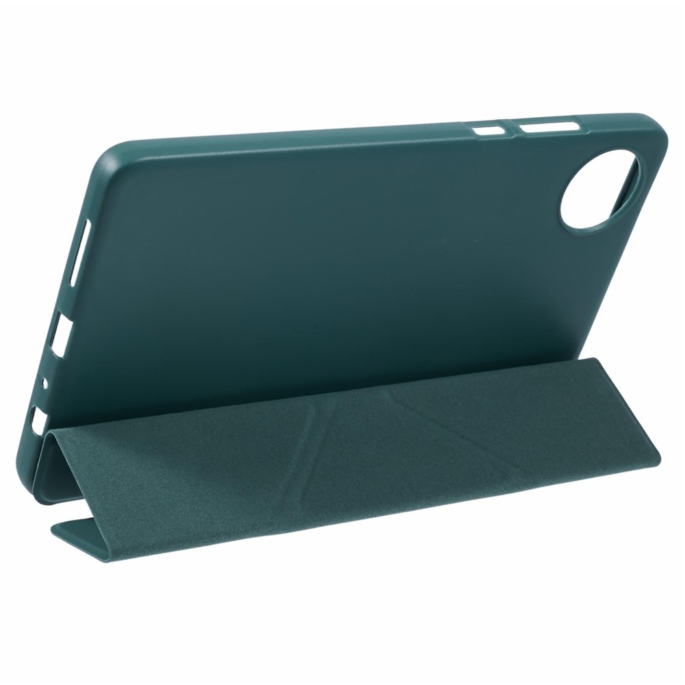 Origamis skladacie púzdro na tablet Xiaomi Redmi Pad SE 8.7 - tmavozelené