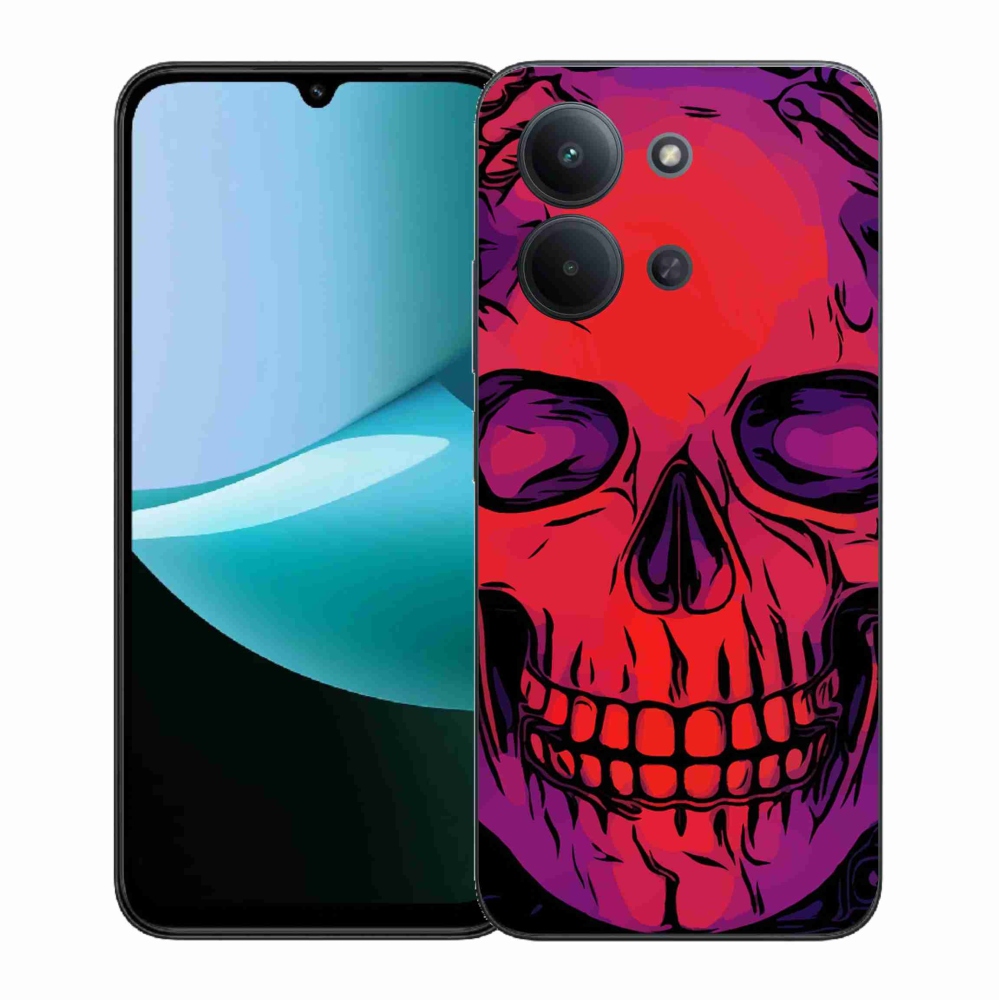 Gélový kryt mmCase na Xiaomi Redmi 15C 4G (171mm)/Poco C85 4G (171mm) - lebka