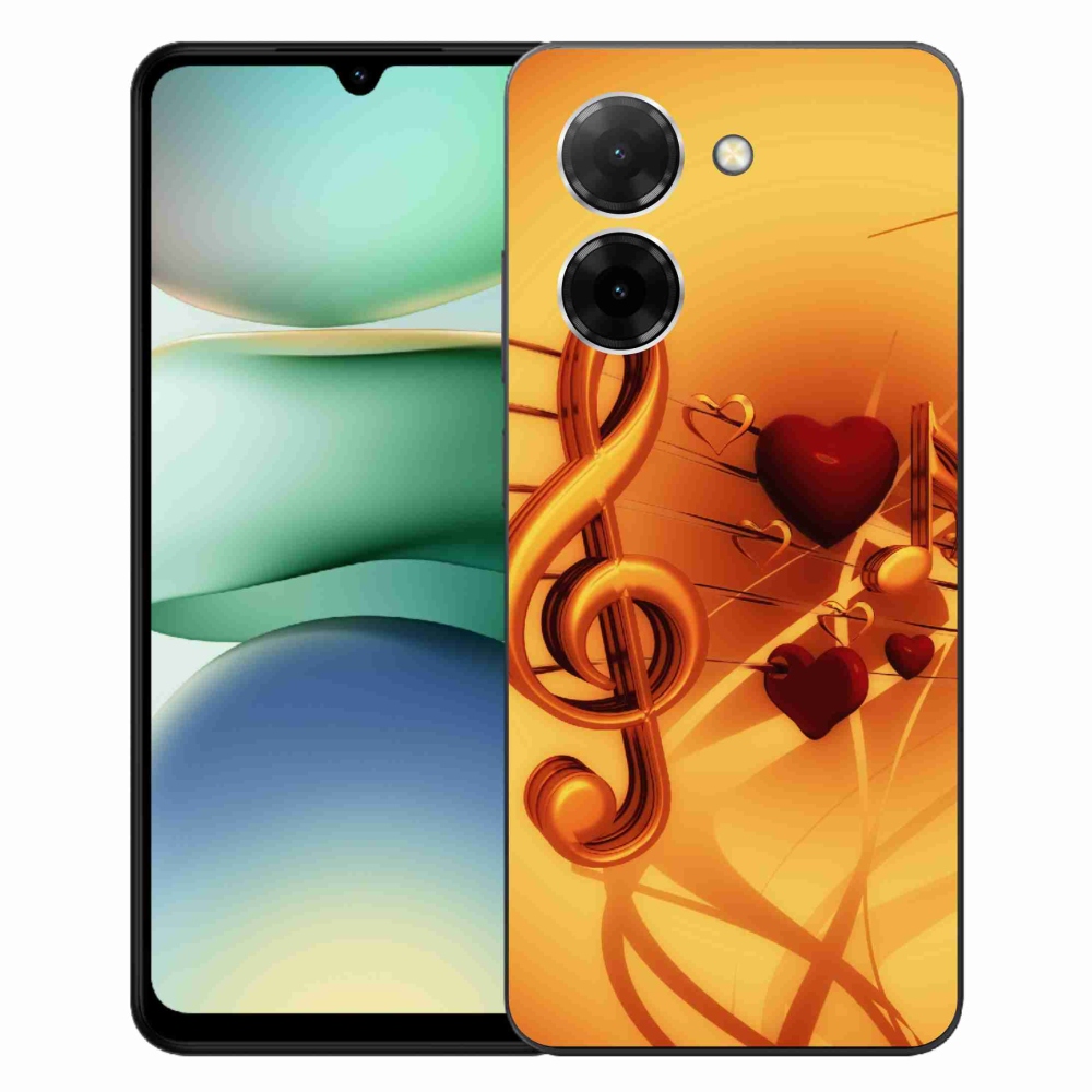 Gélový kryt mmCase na Xiaomi Redmi A5 - noty