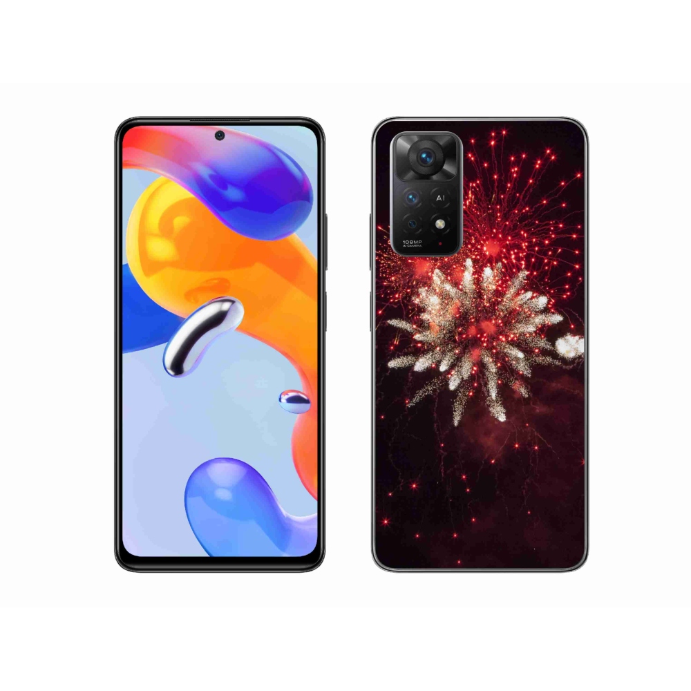 Gélový kryt mmCase na Xiaomi Redmi Note 11 Pro 4G/5G - ohňostroj
