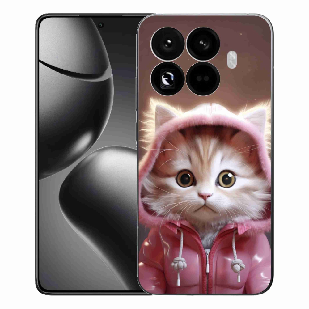 Gélový kryt mmCase na Xiaomi 15T Pro - roztomilé mačiatko 3