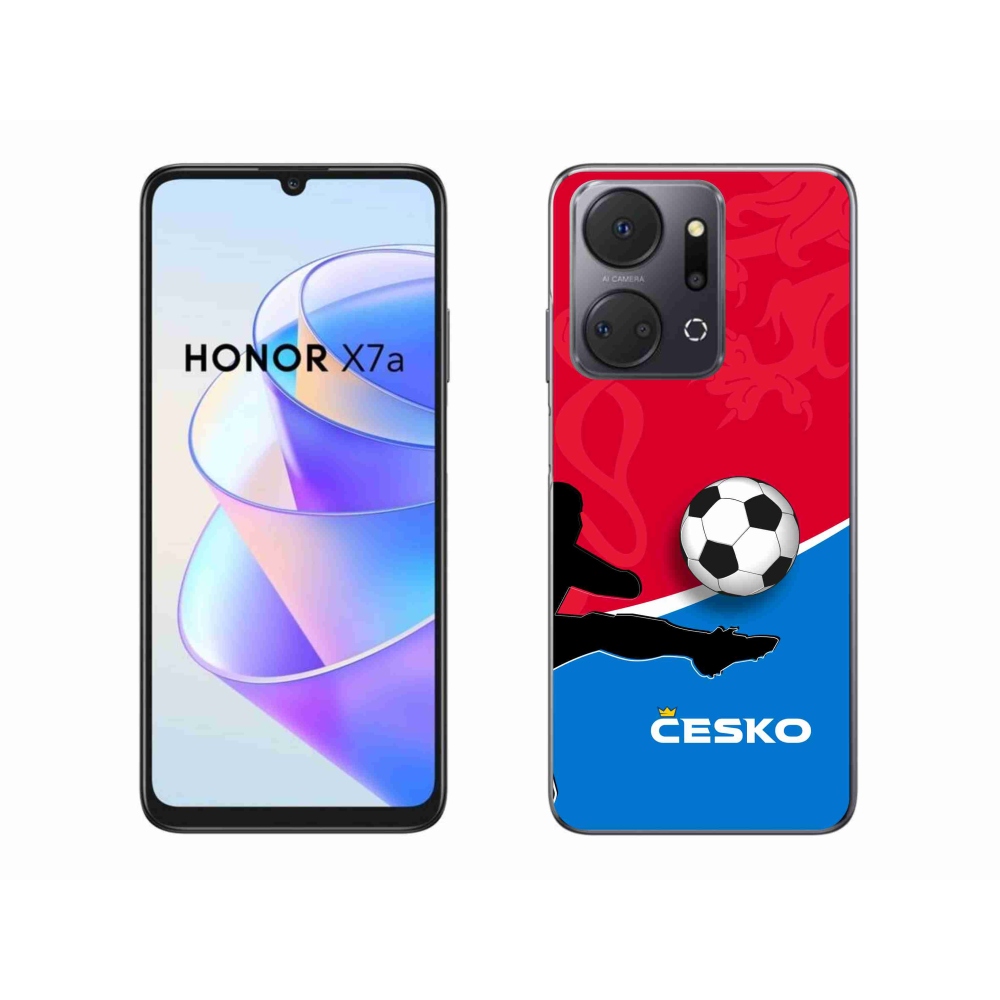 Gélový kryt mmCase na Honor X7a - futbal Česko 2