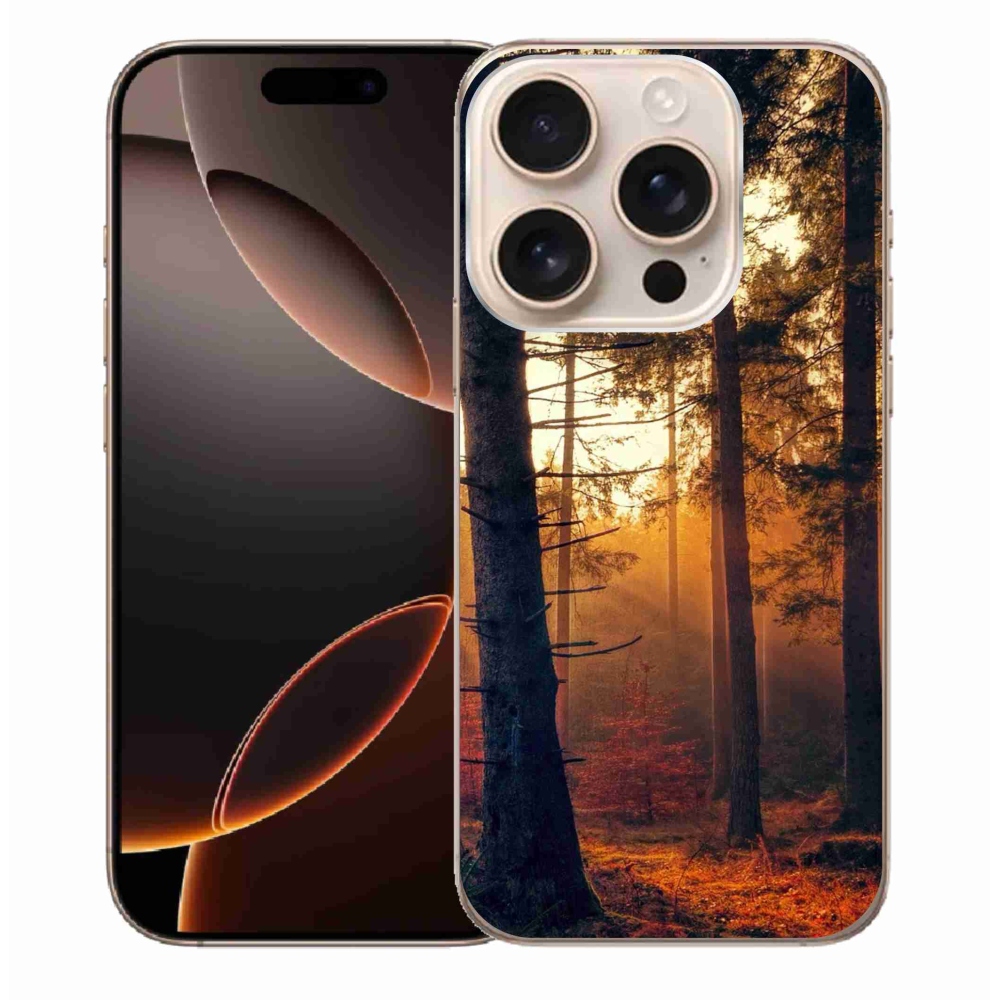 Gélový obal mmCase na iPhone 16 Pro Max - les