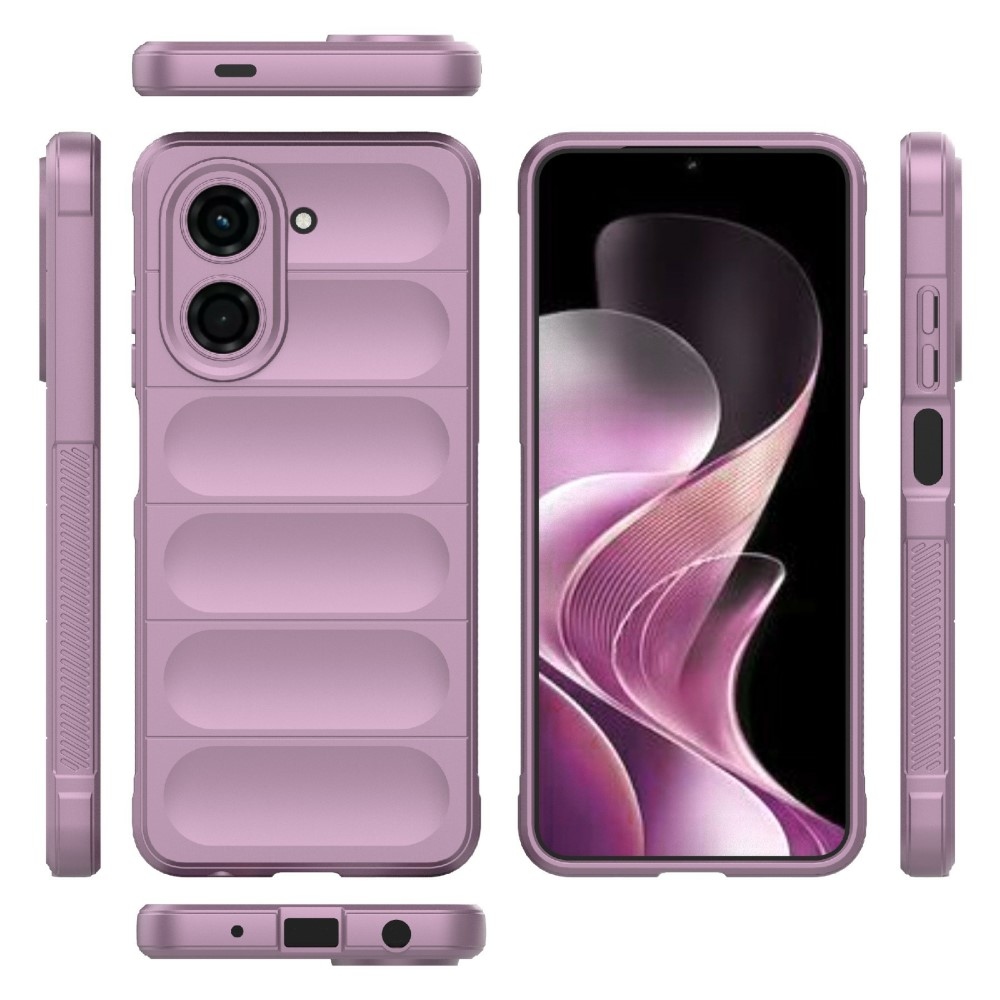 Rugg odolný gélový obal na Xiaomi Redmi A5 (171.7x77.8x8.3mm) - svetlofialový