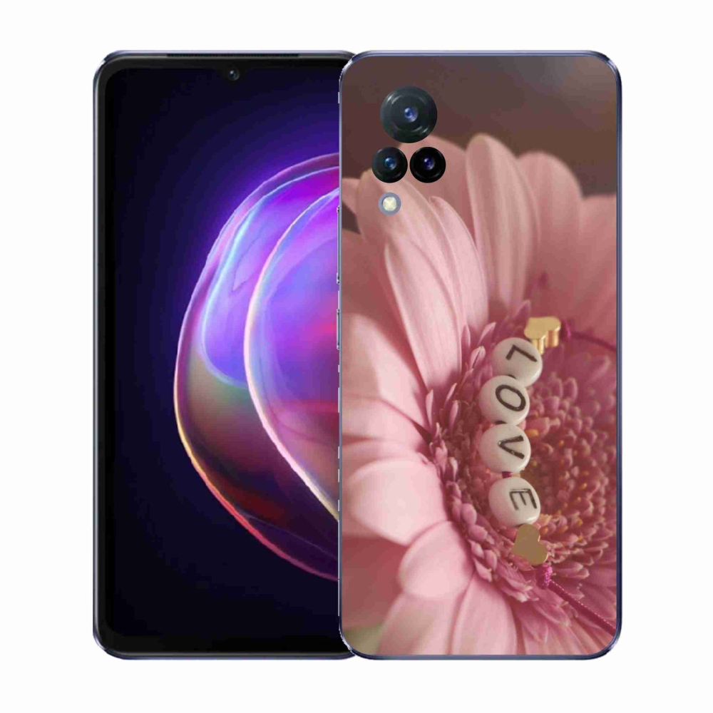 Gélový kryt mmCase na Vivo V21 4G/5G - prívesok love