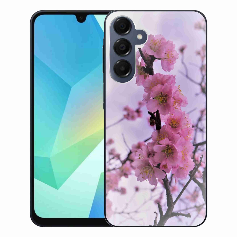 Gélový kryt mmCase na Samsung Galaxy A16 4G/5G - kvety 7