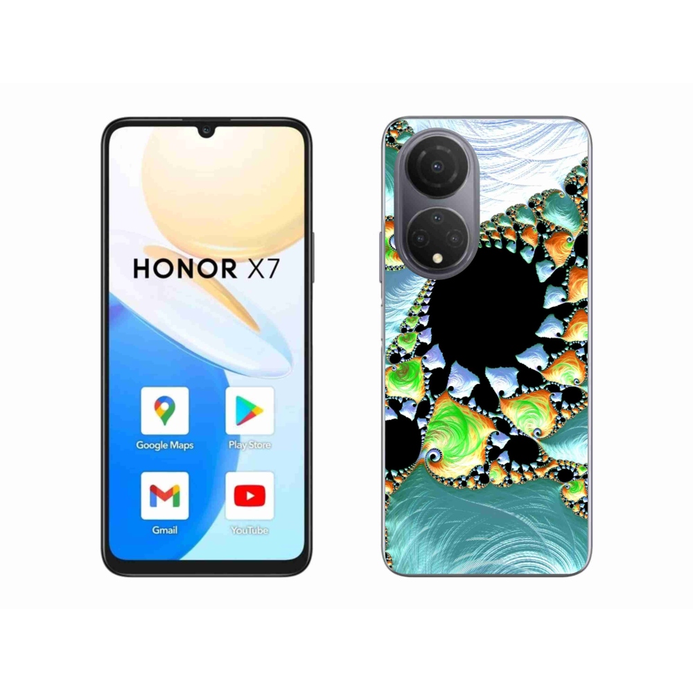 Gélový kryt mmCase na Honor X7 - abstraktný motív 21