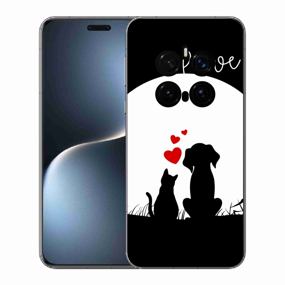 Gélový kryt mmCase na Honor Magic 7 Pro 5G - zvieracia láska