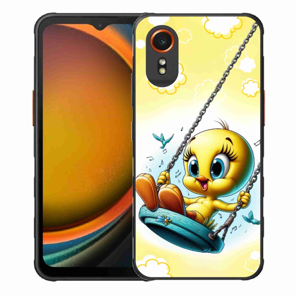 Gélový kryt mmCase na Samsung Galaxy Xcover 7 - tweety