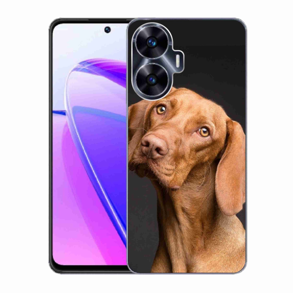 Gélový obal mmCase na Realme C55 - maďarský stavač