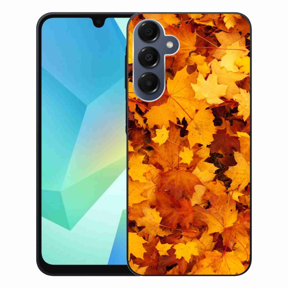 Gélový kryt mmCase na Samsung Galaxy A16 4G/5G - javorové listy