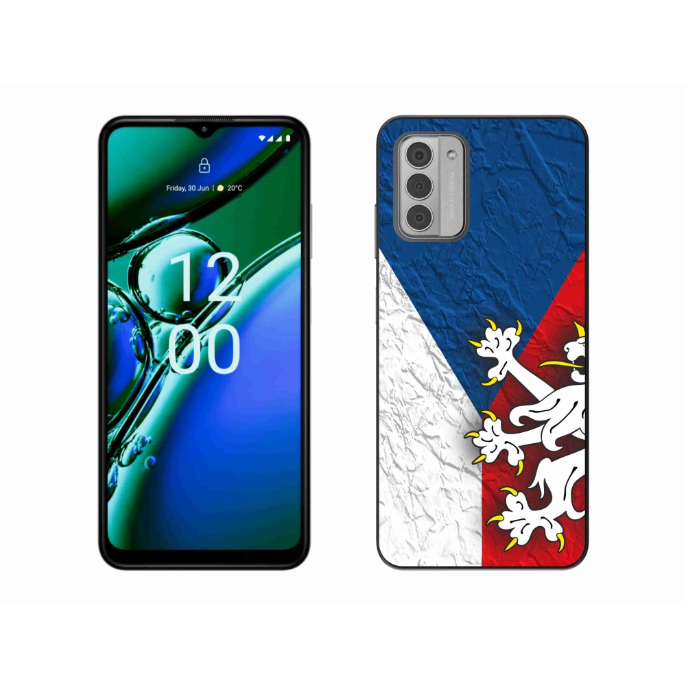 Gélový kryt mmCase na Nokia G42 - česká vlajka 1