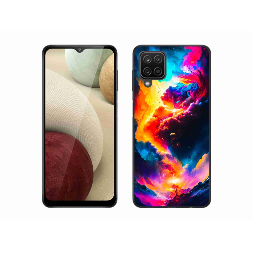 Gélový kryt mmCase na Samsung Galaxy M12 - abstraktný motív