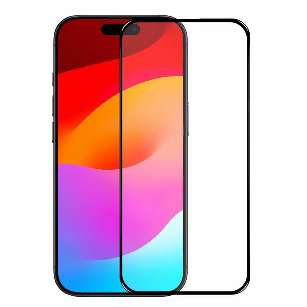 NORTHJO 2.5D celoplošné tvrdené sklo na mobil iPhone 17 Pro