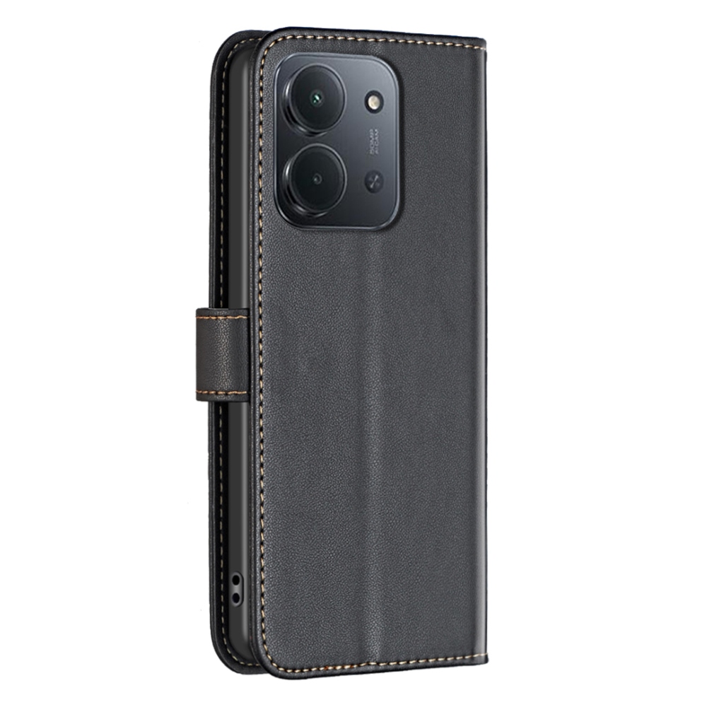 BNF knižkové púzdro na Xiaomi Redmi 15C 4G/5G (173mm) - čierne