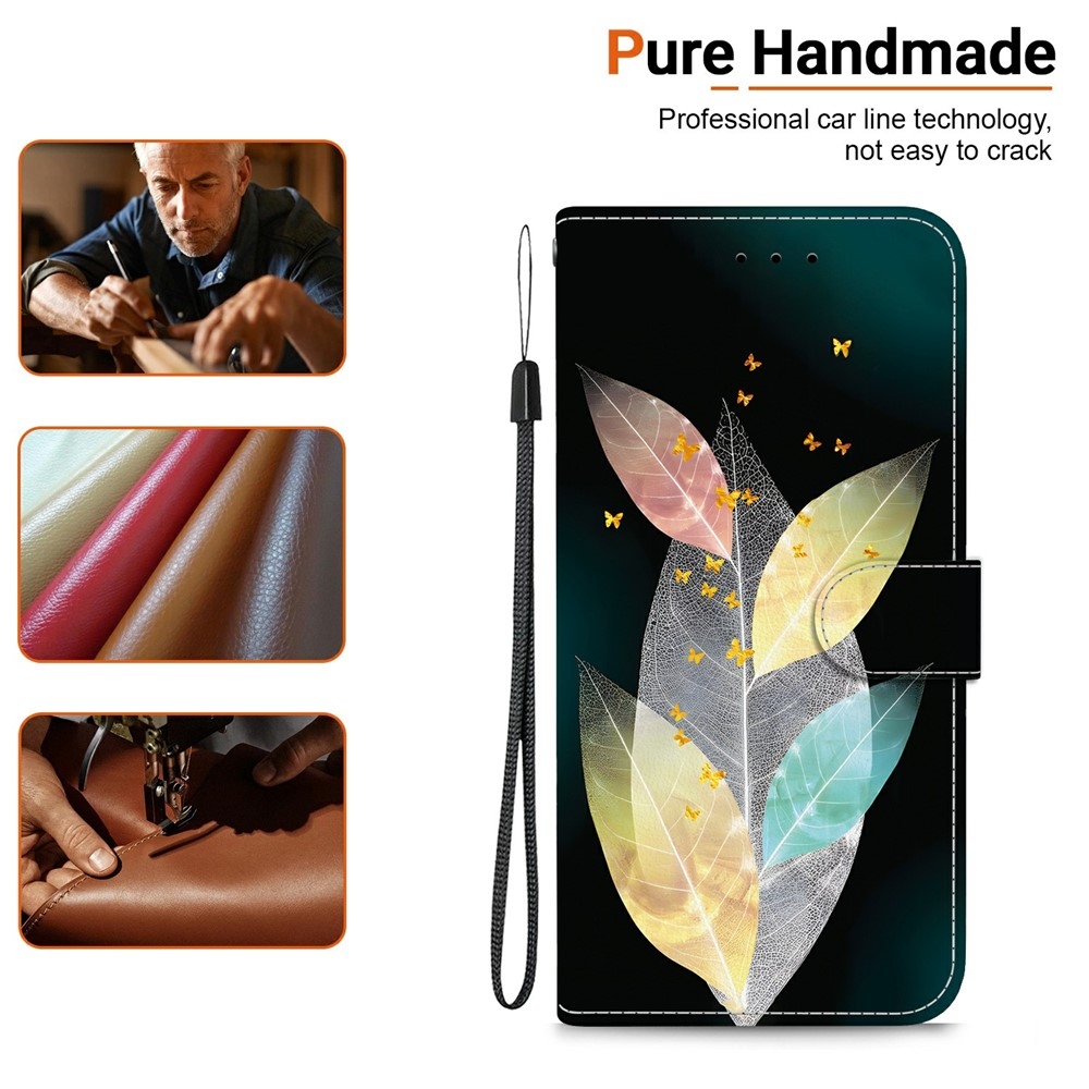 Versatile knižkové puzdro na Xiaomi Redmi 15 4G (171mm) - farebné listy