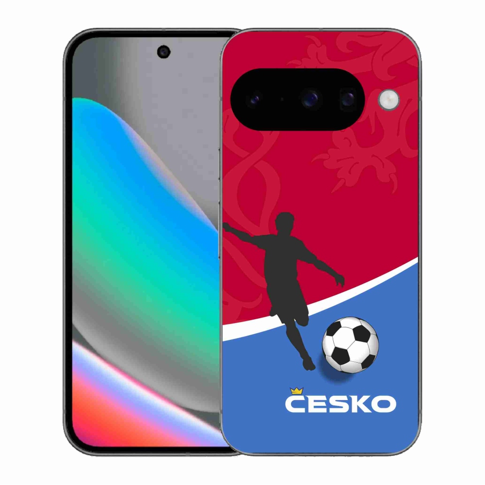 Gélový kryt mmCase na Google Pixel 10 - futbal Česko