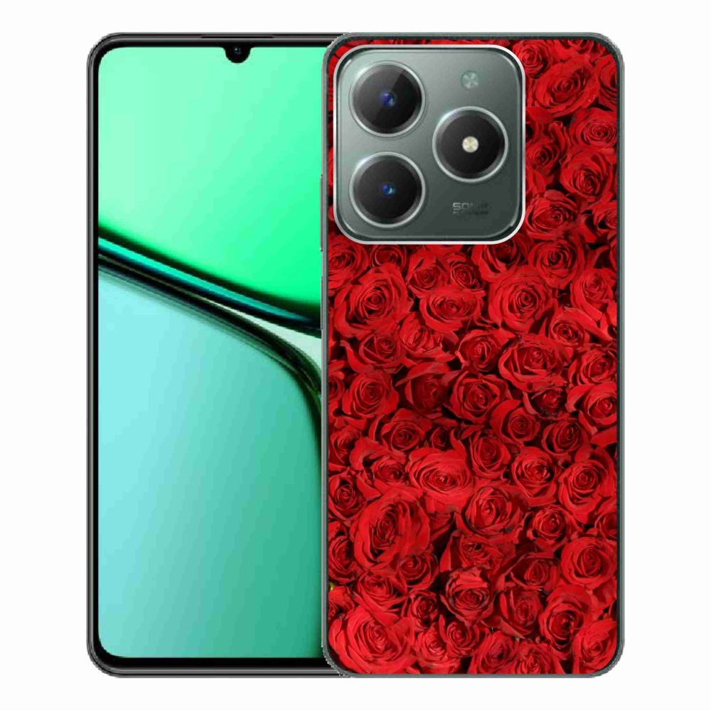 Gélový kryt mmCase na Realme C61 - ruža