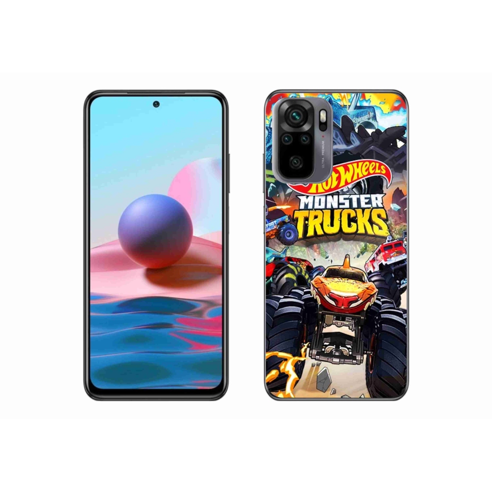 Gélový kryt mmCase na Xiaomi Redmi Note 10S - hot wheels 2