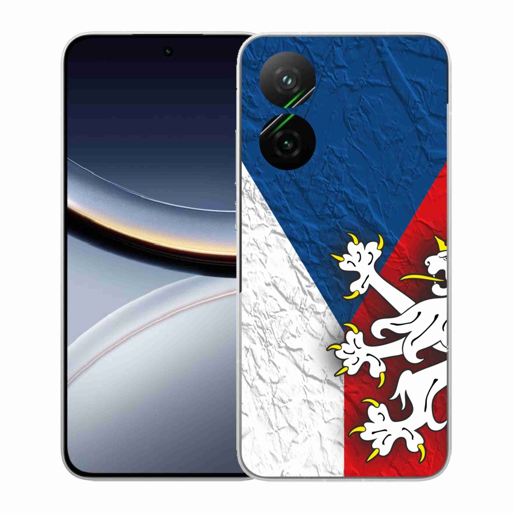 Gélový kryt mmCase na Xiaomi Poco F7 5G - česká vlajka 1