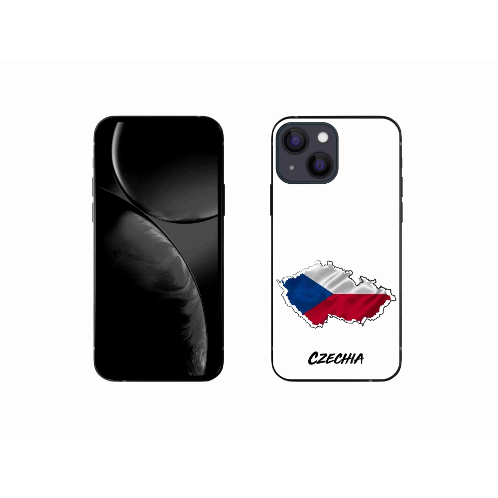 Gélový kryt mmCase na iPhone 13 mini 5.4 - Slovakia biele pozadie