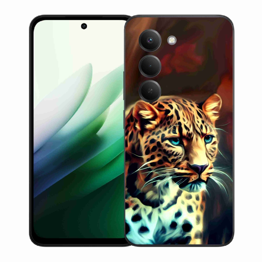 Gélový kryt mmCase na Xiaomi Redmi 15 5G (169mm) - leopard
