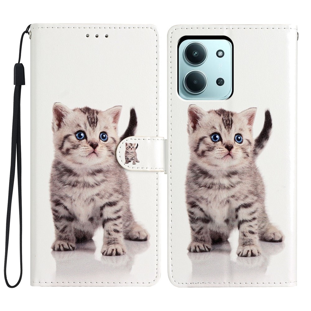 Unique knižkové púzdro na Xiaomi Redmi 15C 4G/5G (173mm) - mačiatko