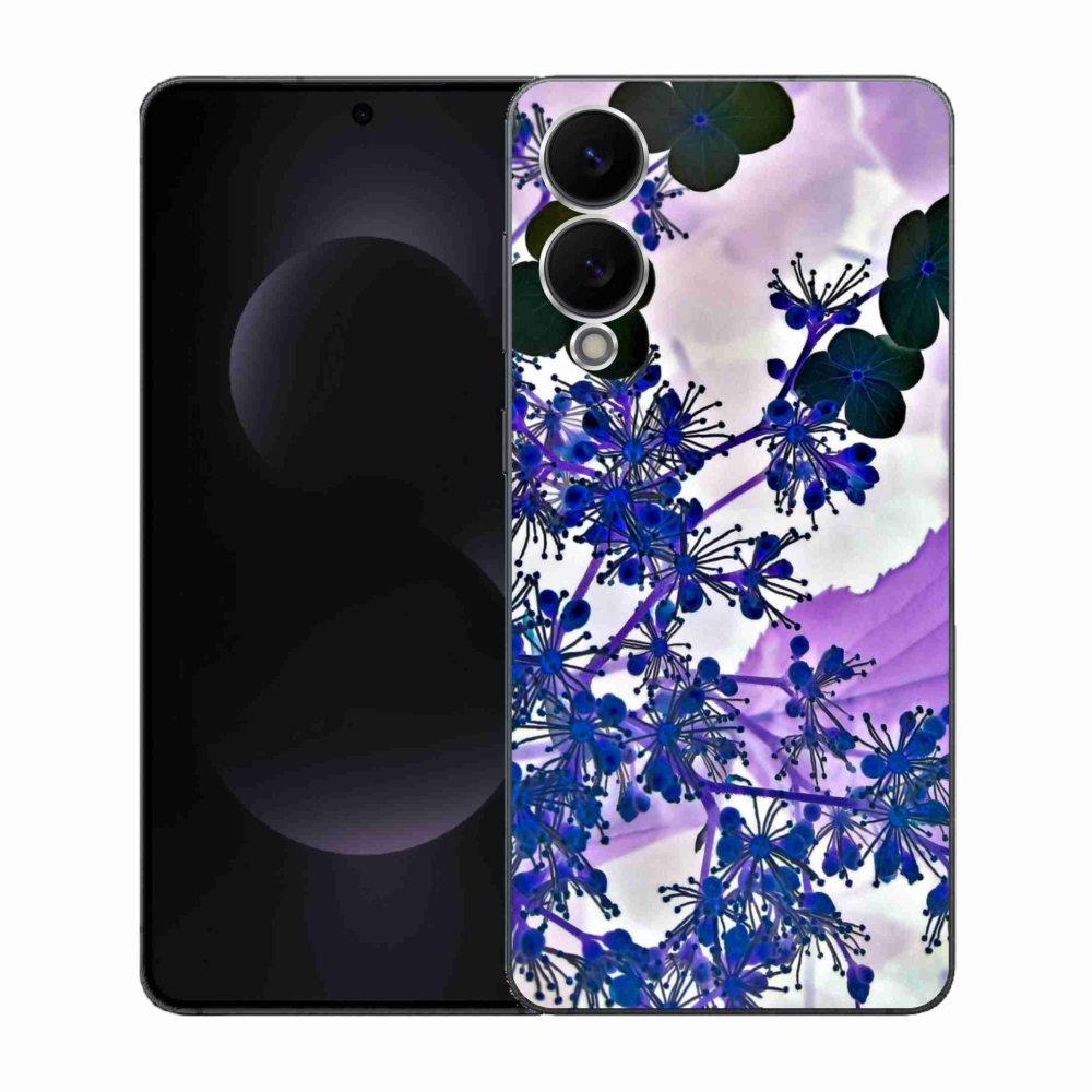 Gélový kryt mmCase na Samsung Galaxy S25 Edge - kvet hortenzie